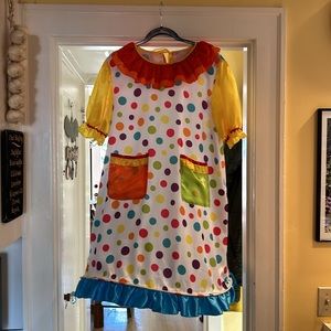 Clown Halloween Costume Set